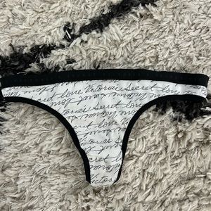 Victoria’s Secret Script Panty